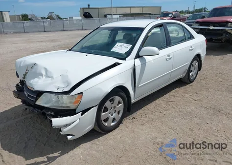 2009 Hyundai Sonata Gls z USA, uszkodzony, nr VIN 5NPET46C89H490533